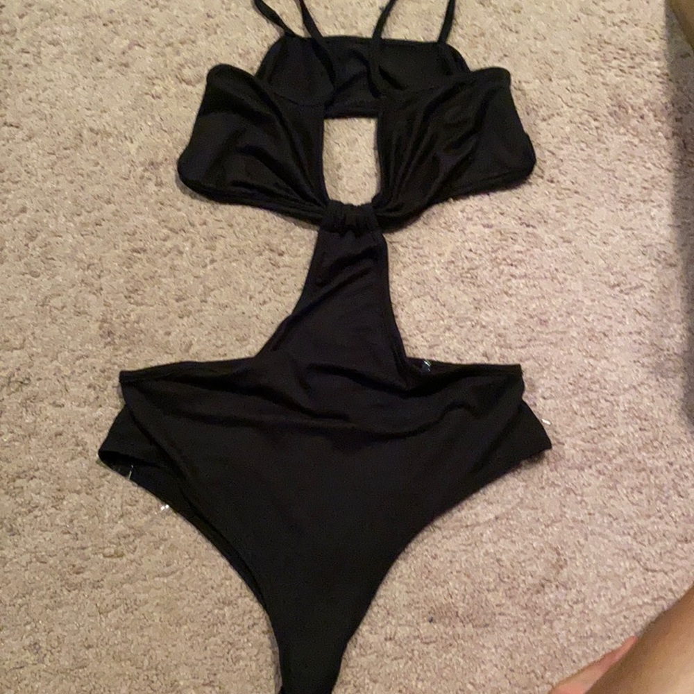 Never worn black bodysuit